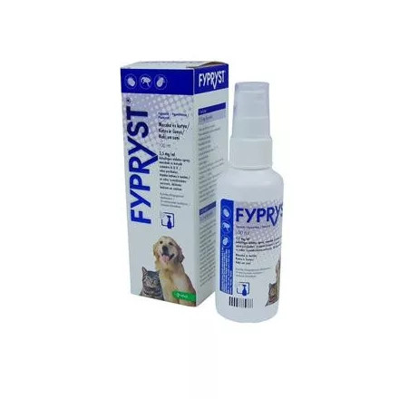 Fypryst spray kullancsok és bolhák ellen 100ml.( 2,5mg/ml fipronil) kutyára és macskára