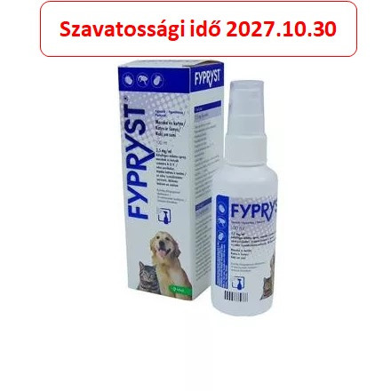 Fypryst spray kullancsok és bolhák ellen 100ml.( 2,5mg/ml fipronil) kutyára és macskára