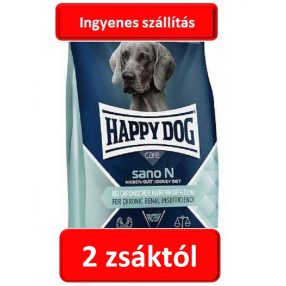   2zsáktól : HAPPY DOG CARE SANO N 7,5kg. Maximum 4zsák vehető .