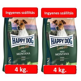 Happy Dog Sensible Mini Montana 4+4=8kg.