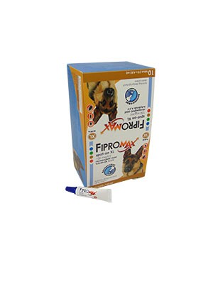 Fipromax Spot-On XL-es rácsepegtető oldat kutyáknak A.U.V. 40kg.felett  , 1db ampulla