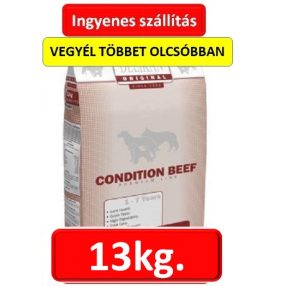   DELIKAN ORIGINAL CONDITION BEEF (12+1=13kg.) Csirkefehérje mentes . Kérjük olvasd el az összetételt .