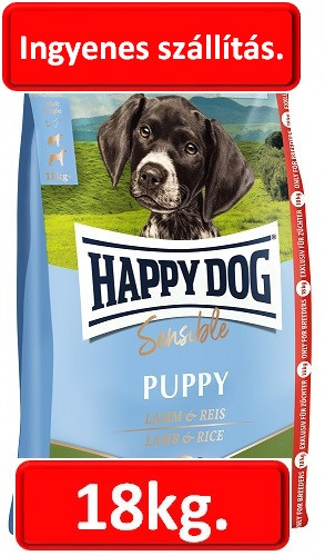 Happy Dog Profi Supreme Puppy Lamb & Rice 18kg , Ingyenes szállítás