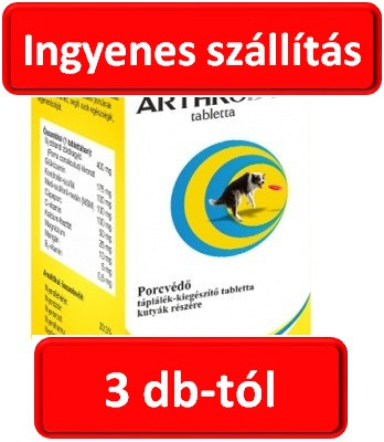 3db-tól : Arthrodyl porcvédő tabletta kutyáknak 50szem , Ingyenes szállítással