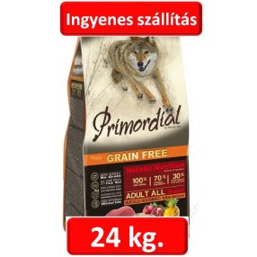 Primordial Adult Bivaly és Makréla 2db*12kg=24kg.
