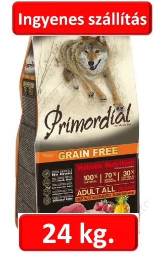 Primordial Adult Bivaly és Makréla 2db*12kg=24kg.