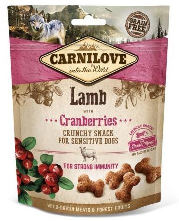 Carnilove Lamb & Cranberries- Bárány Hússal és Vörös Áfonyával 200g