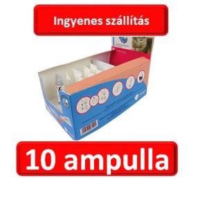   10 ampulla : Fipromax Spot-On rácsepegtető oldat macskáknak A.U.V. 1db pipetta