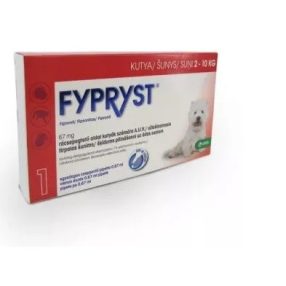   Fypryst 2-10kg. kutyáknak ( Az alap tipus , Nem a Fypryst Combo )
