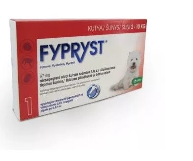 Fypryst 2-10kg. kutyáknak ( Az alap tipus , Nem a Fypryst Combo )