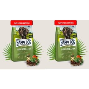   Happy Dog Supreme sensibile Neuseeland (12,5+12,5=25kg) , Ingyenes szállítás
