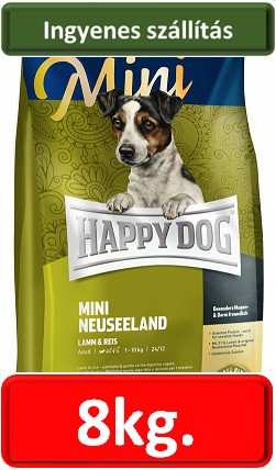 Happy Dog Mini Neuseeland (4+4=8kg.)