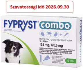   Fypryst Combo spot on kutyáknak M 10-20kg között (134mg) 1 ampulla , Szavatosság : 2026.09.30