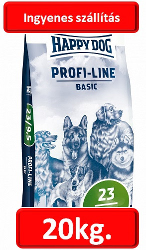 Happy Dog Profi-Line Basic (23/9,5) 20kg. , Maximum 2db rendelhető