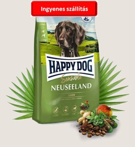 Happy Dog Supreme sensibile Neuseeland (12,5kg) , Ingyenes szállítással