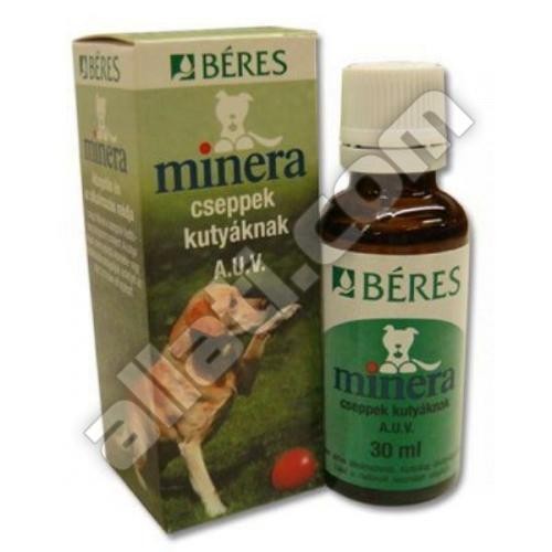 Minera Béres táplálékkiegészítő csepp kutyáknak 30 ml