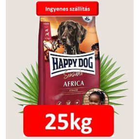   Happy Dog Supreme Sensible - Africa (12,5+12,5=25kg) , Ingyenes szállítás