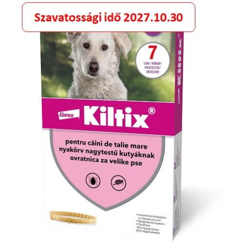 Kiltix - bolha és kullancs nyakörv L (70cm) . Termék szavatosság : 2027.10.30
