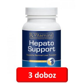   3 doboz :Rx Vitamins májvédő HEPATO SUPPORT 90db kapszula 