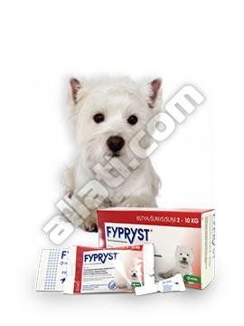 Fypryst  0,67 ml (2-10kg) kutya 1 pipetta  ( nem a combo , hanem az alap tipus )