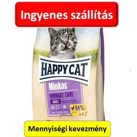 Happy Cat Minkas Urinary 10kg. macska szárazeledel