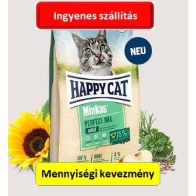Happy Cat  minkas mix ( bárány,csirke,hal) 10 kg .