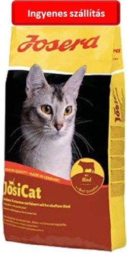 Josera Josicat Beef 10kg , ingyenes szállítás