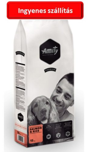 Amity Premium Salmon Rice 15 kg kutyatáp