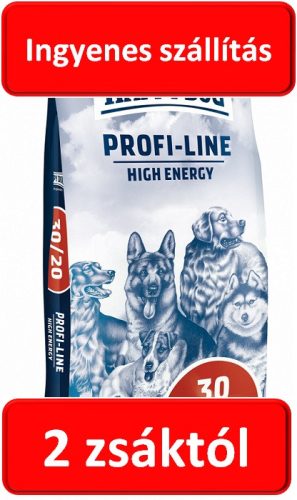 2zsáktól : HAPPY DOG PROFI 30/20 HIGH ENERGY 20KG , 