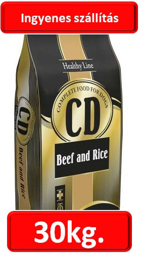 CD Adult Beef & Rice kutyaeledel (15+15=30kg.)