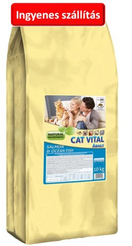 Cat Vital Adult Salmon & Ocean Fish 10kg.