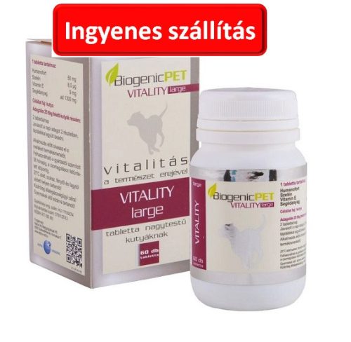 Biogenicpet Vitality Large 60szem