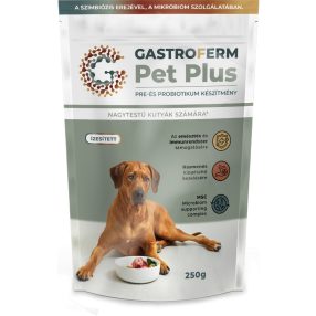   Gastroferm Pet Plus – Nagytestü kutyáknak 250gr. Szavatossági idő : 2026.07.30