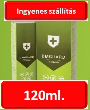 DMGuard immunerősitő 120ml.Aktív hatóanyag : 125mg/ml.