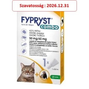   Cash&Carry : Fypryst Combo Spot-On macskák és vadászgörények számára külső élősködők ellen (0,5 ml)