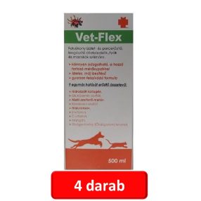 4 db : Vet-Flex izületvédő 500ml.