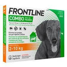 3ampullától : Frontline Combo kutya S 2-10kg.  1db ampulla  3ampullánként rendelhető , termék szavatosság : 2025.03.30