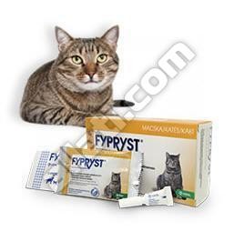 10db-tól : Fypryst  0,5 ml macska 1 pipetta  Hatóanyag: Fipronil  