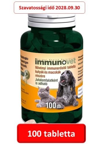Immunovet Pets izesitett immunerősítő jutalomfalat 100szem. 