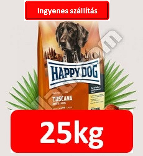 Happy Dog Supreme Toscana (12,5+12,5=25kg) Sensibile