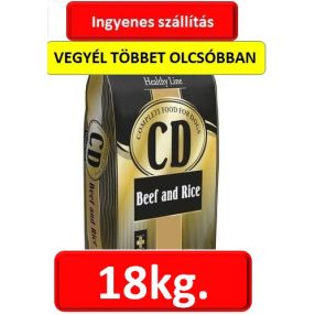 CD Adult Beef & Rice kutyaeledel 15+3=18kg.