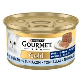 GOURMET GOLD Tonhallal pástétom nedves macskaeledel 85g