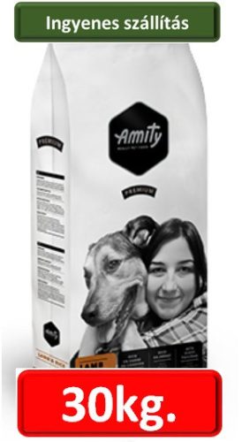 Amity Premium Dog Lamb & Rice ( 15+15=30kg ) , Ingyenes szállítás