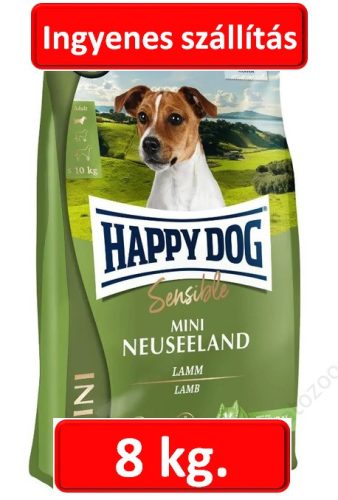 Happy Dog supreme mini neusseland (4+4=8kg.)